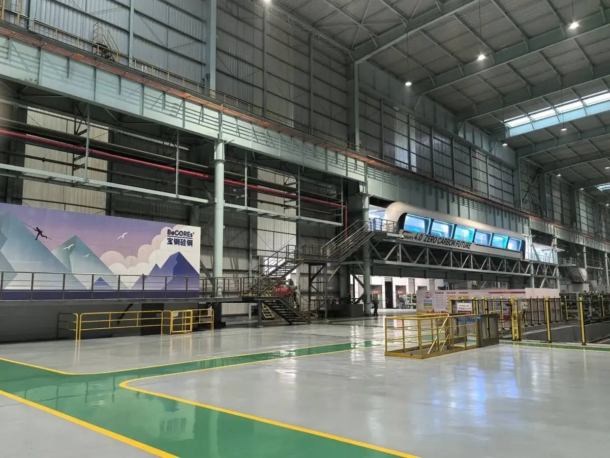 Sustainable Steel Excellence: Inside Baosteel's High-Tech Silicon Steel Production Line