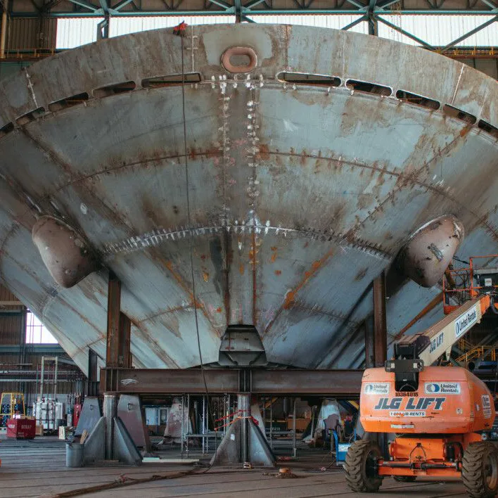 Acero para construcción naval